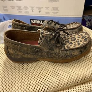 Womens twisted x leopard